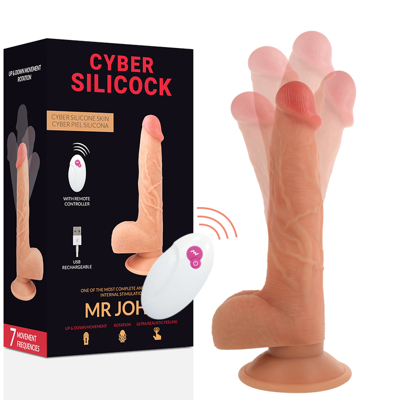 Realístico Control Remoto Mr John 23.88 Cm -O- 4.3 Cm